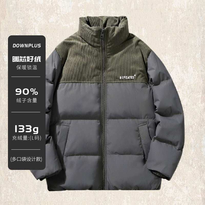 Duck Down Down Jacket Men's Winter American Outdoor