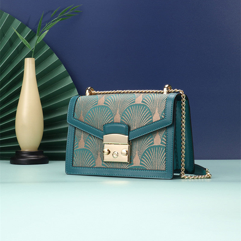 Women's Fashion Artistic Embroidery Leather Message Bag