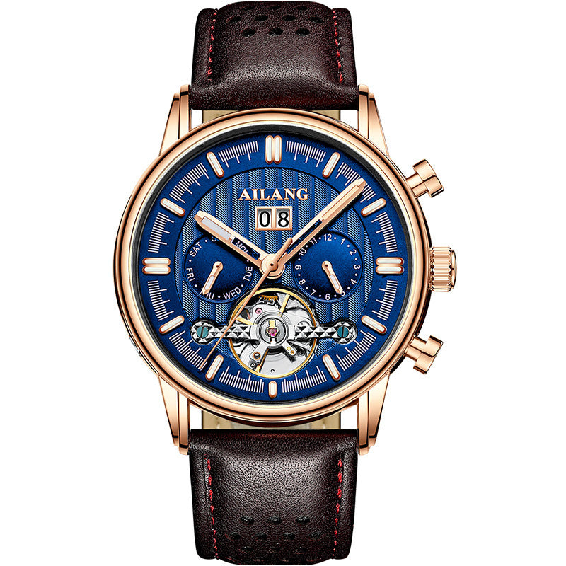 Tourbillon Multi-function Automatic Mechanical Watch