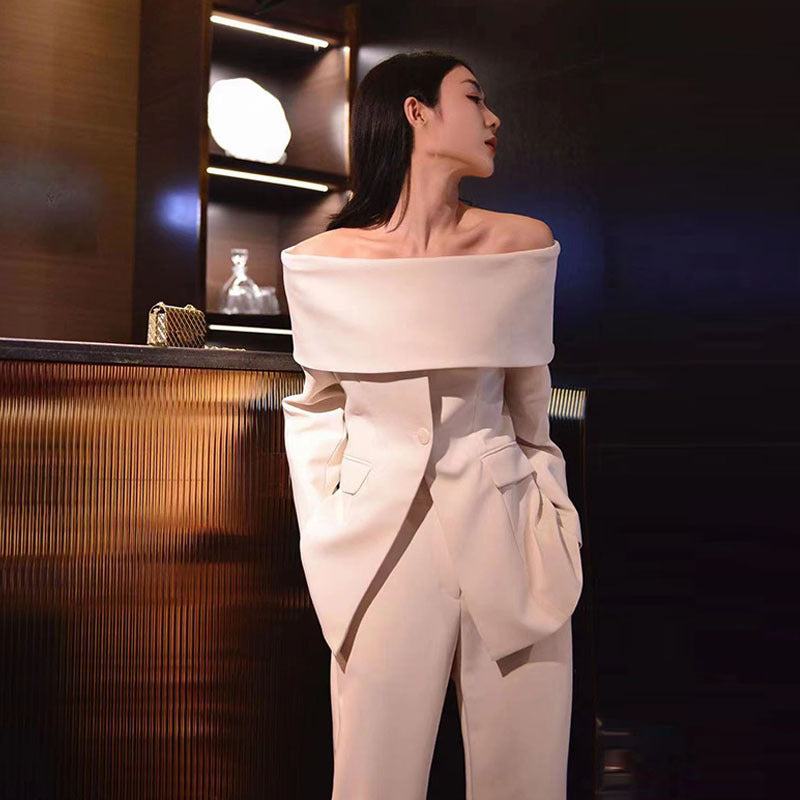 Fashion Socialite Temperament Business Suit