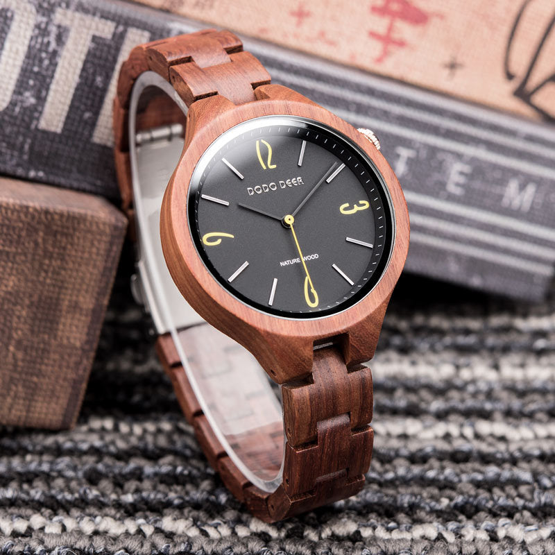 Wooden Quartz Watch