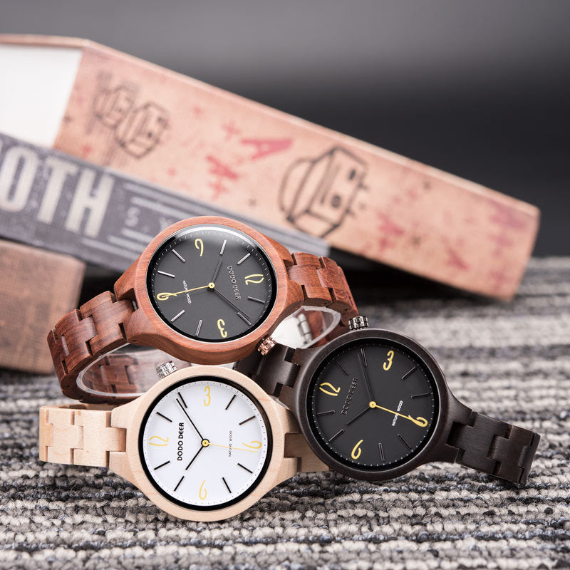 Wooden Quartz Watch