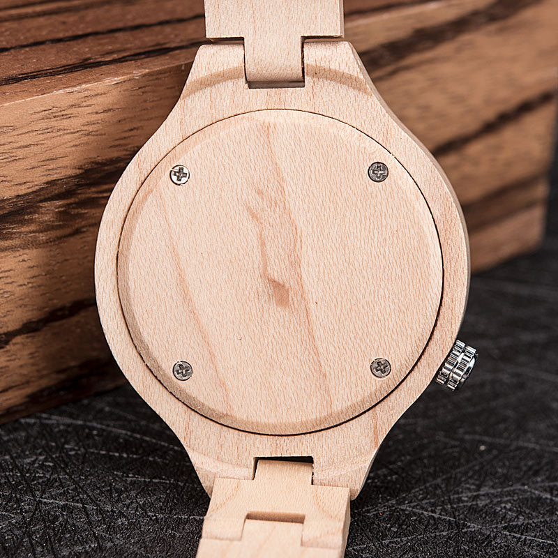 Wooden Quartz Watch