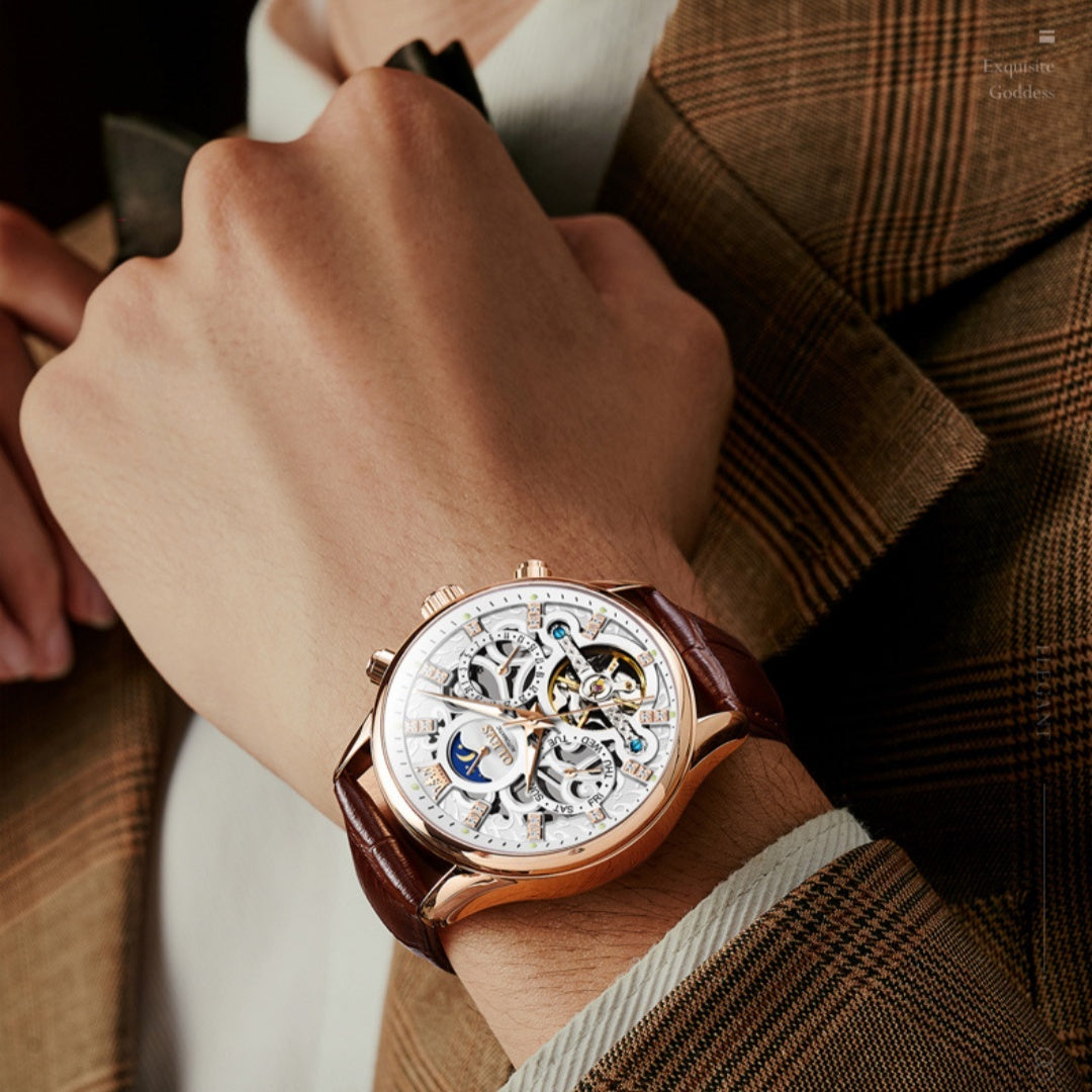 Men's Creative Fashion Alloy Quartz Watch