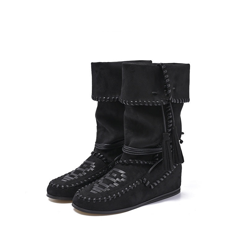 Slimming Sense Of Relaxation Western Cowboy Boot