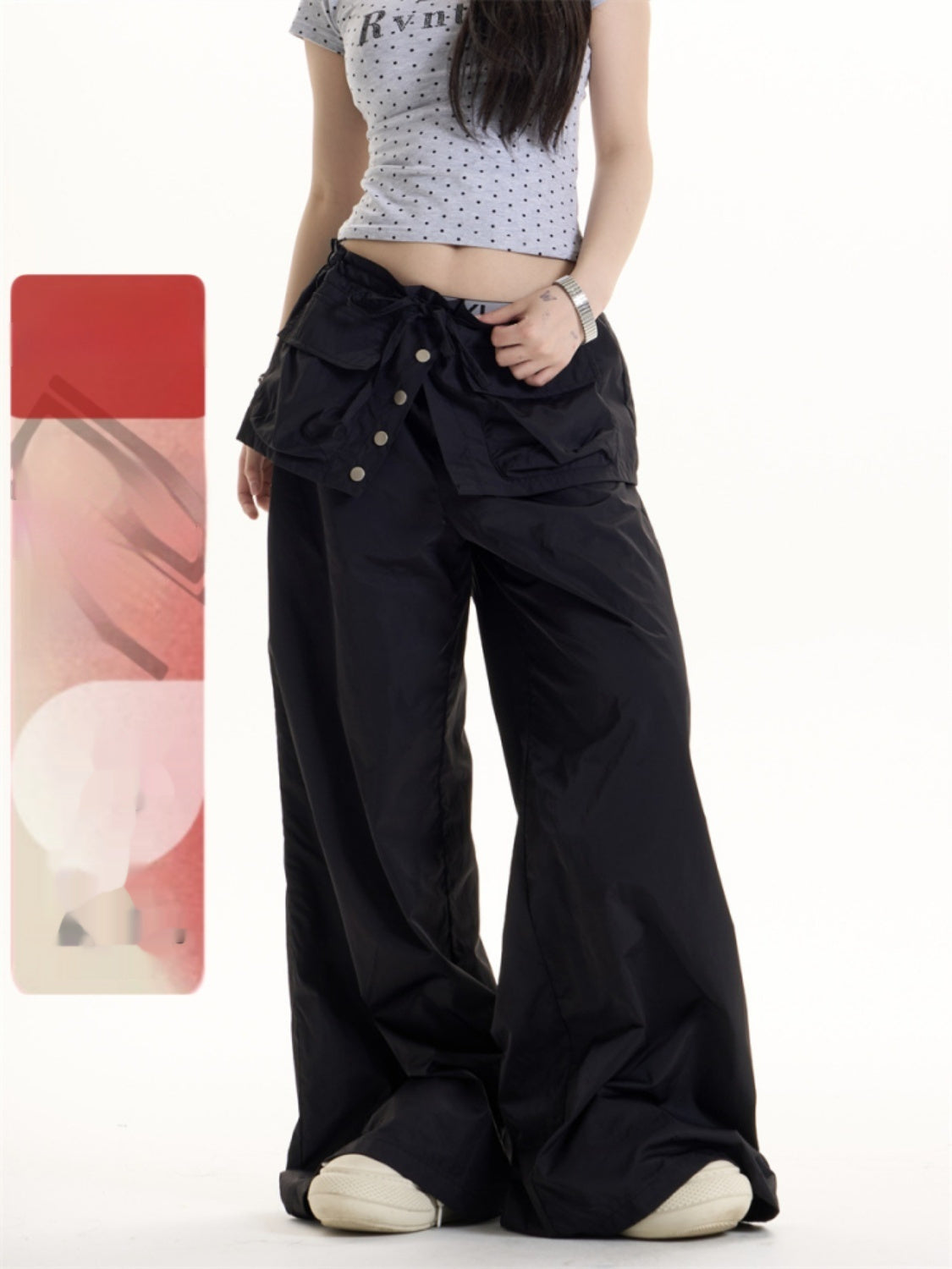 American Retro Hot Girl Style Design Work Clothes