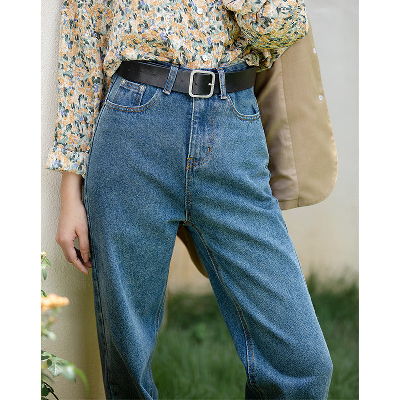 Wide-leg pants straight-leg pants