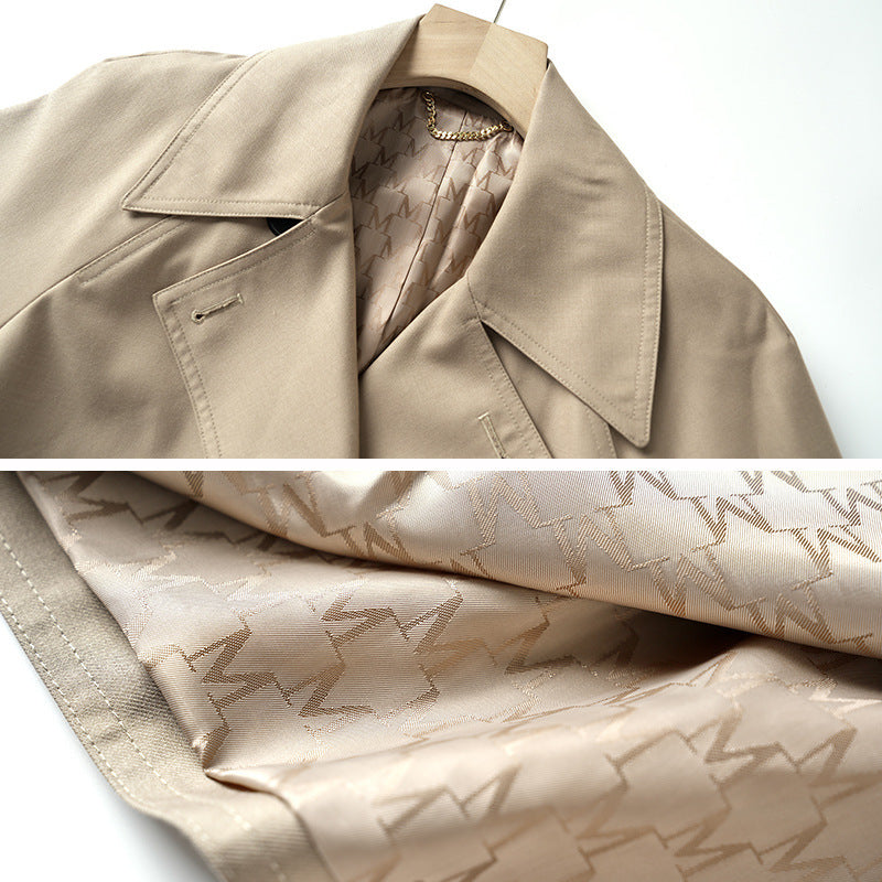 Trench Autumn And Winter Women's Mid-length High-grade Sense Petite Coats