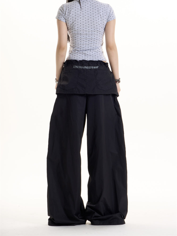 American Retro Hot Girl Style Design Work Clothes