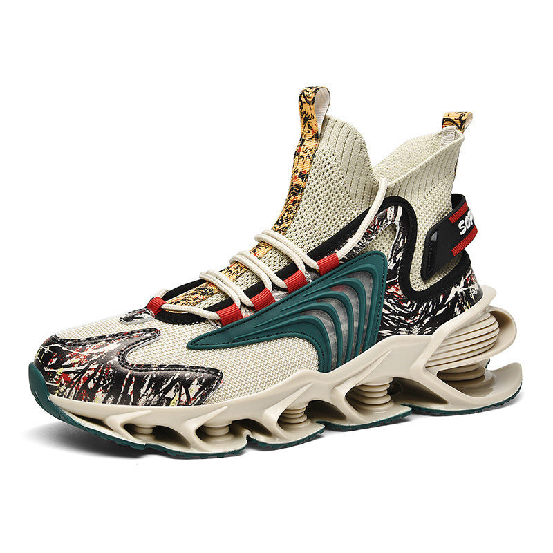 Flying Woven Large Size Mesh Men's and women's Shoes