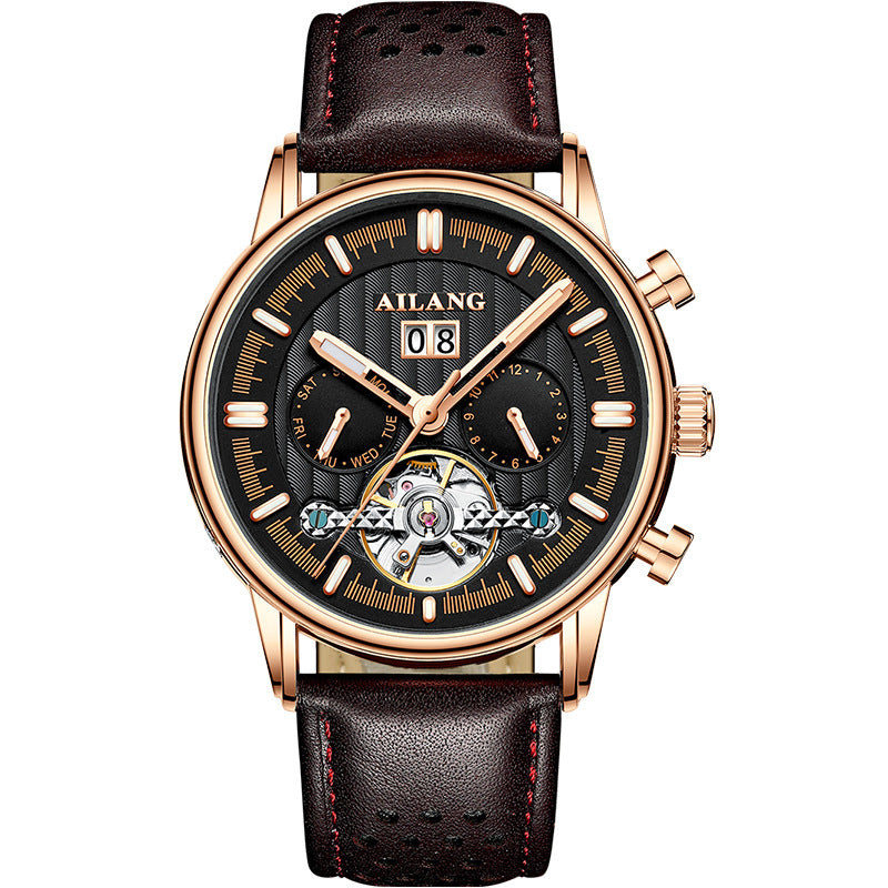Tourbillon Multi-function Automatic Mechanical Watch