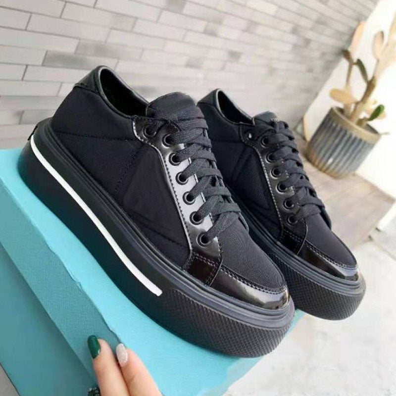 Platform White Shoes Trifle Casual