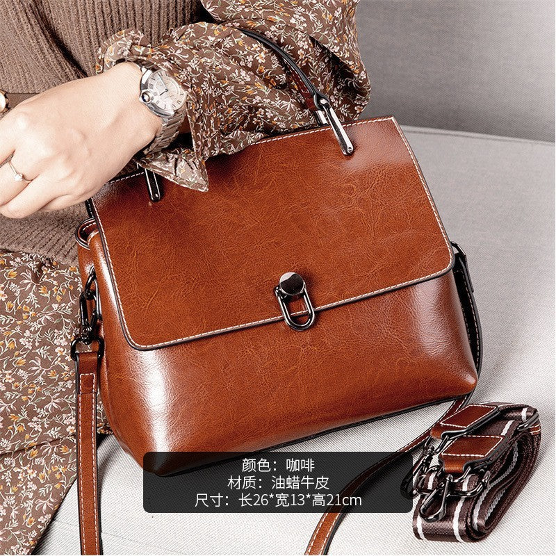 New Cowhide High-end And Fashionable Handbag For Women