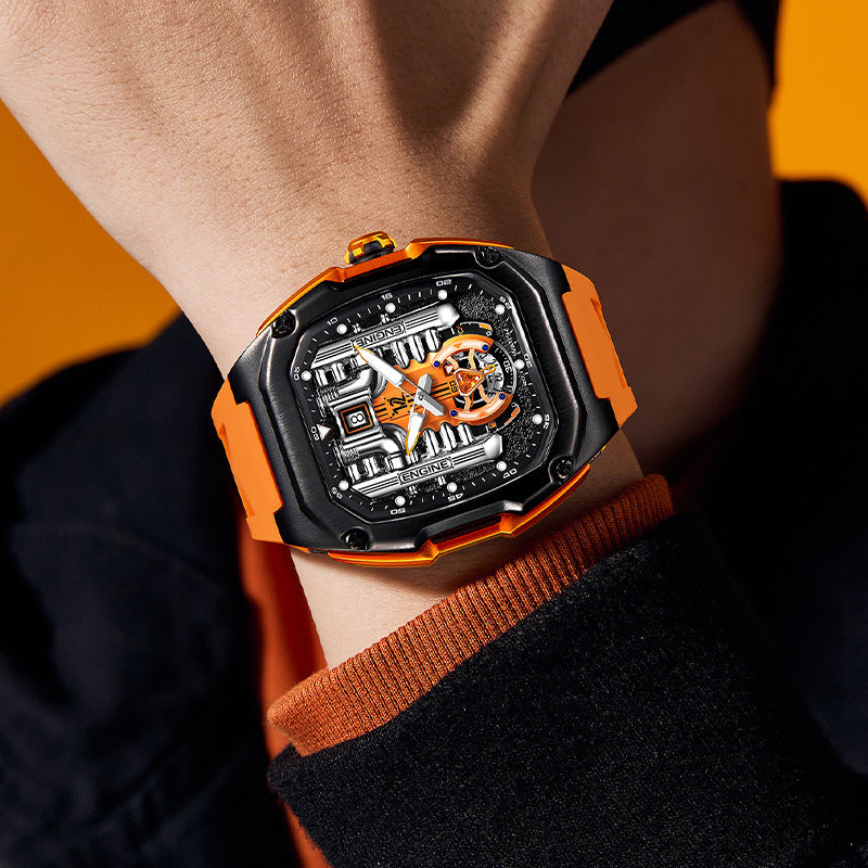 Three-dimensional Hollow Quartz Transparent Bottom