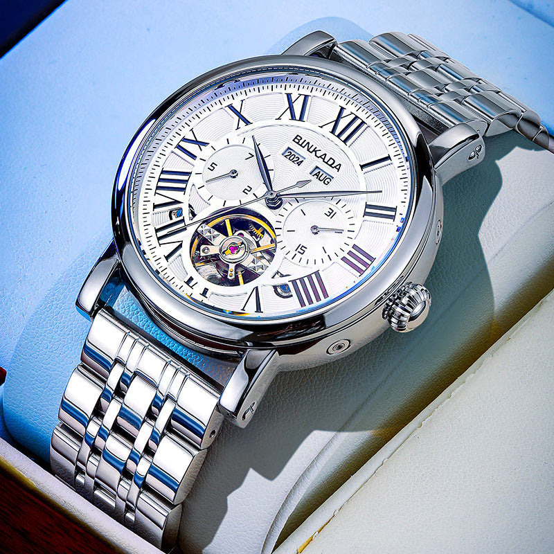 Multifunctional Mechanical  Automatic Watrproof Watch