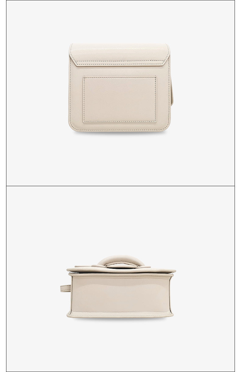 Women's Fashionable New Cowhide Small Square Bag