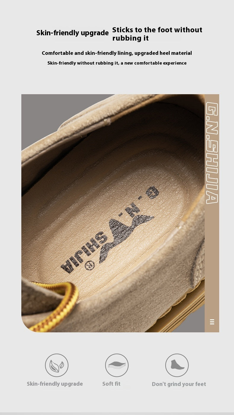 Men's Casual Leather Martin Boots