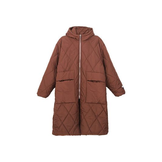 Small Group Splicing Fake Two Medium-length Trench Coats