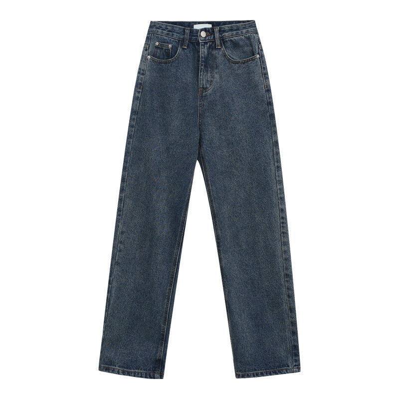 Wide-leg pants straight-leg pants