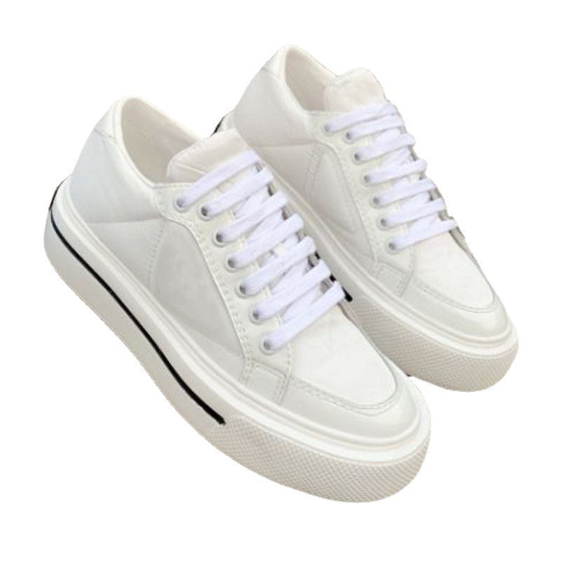Platform White Shoes Trifle Casual