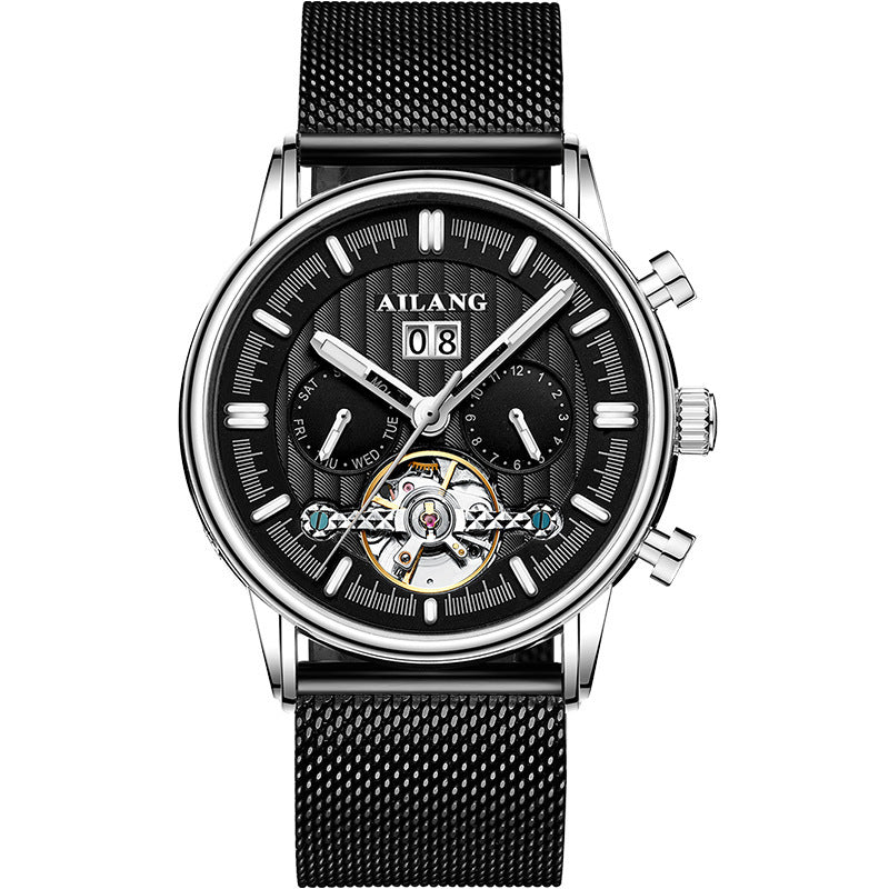 Tourbillon Multi-function Automatic Mechanical Watch