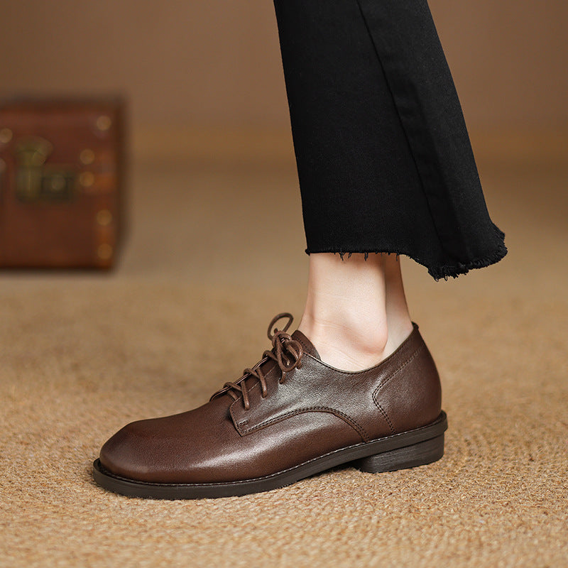 Full-Grain Leather Daily Oxford — Built to Be Worn, Not Shown