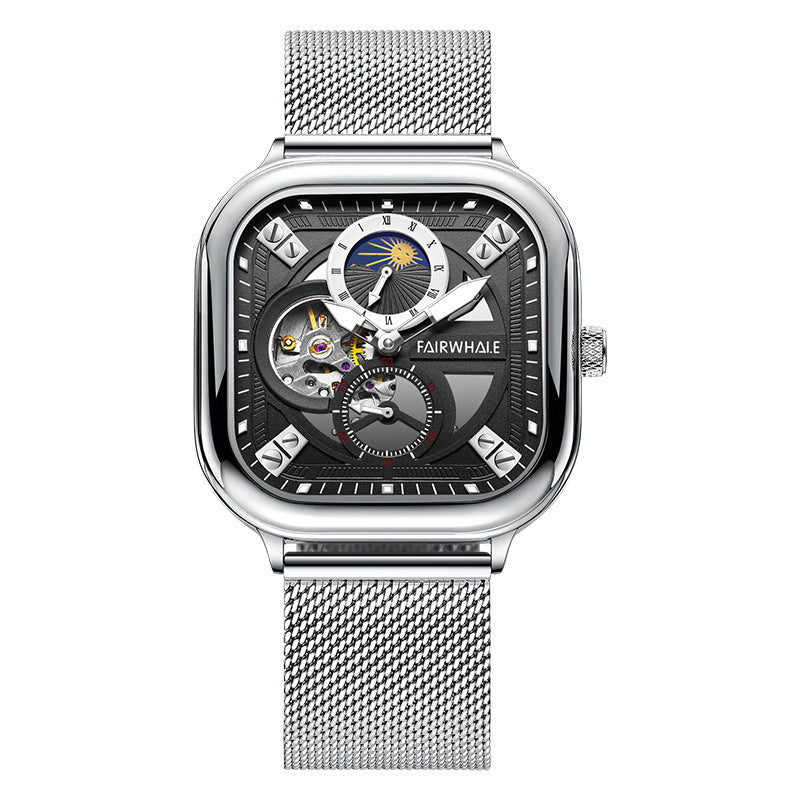Star Three-eye Automatic Mechanical Watch