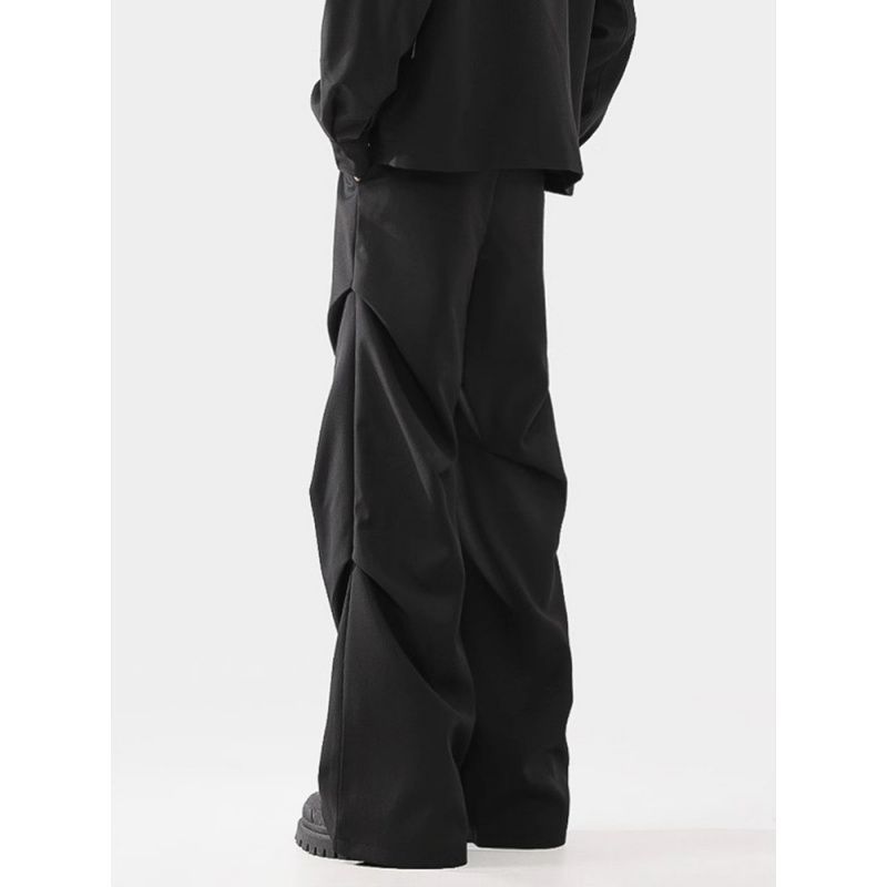 Fashionable Three-dimensional Pleated Casual Pants For Men