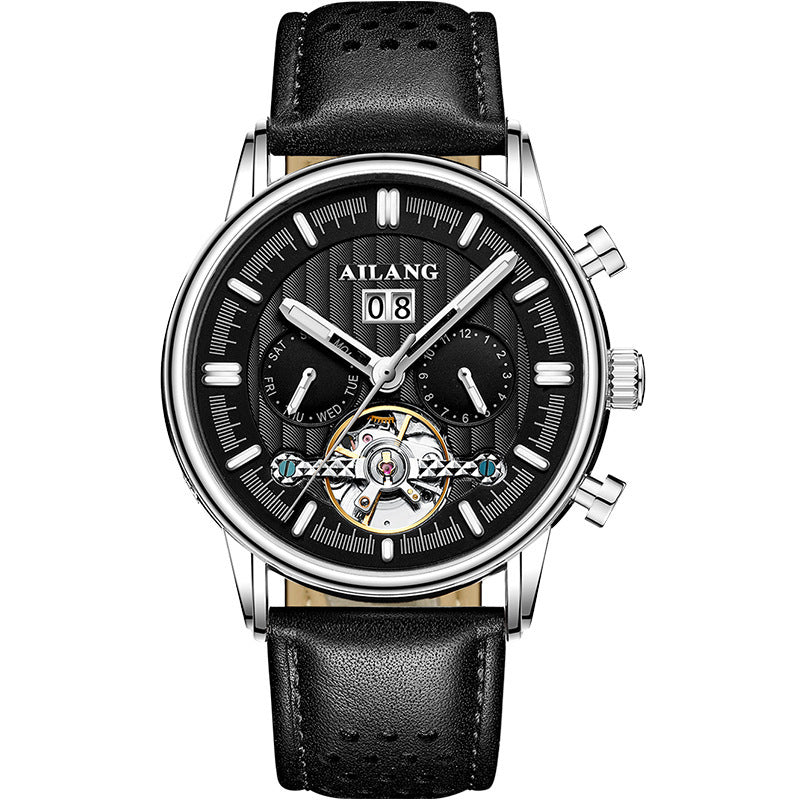Tourbillon Multi-function Automatic Mechanical Watch