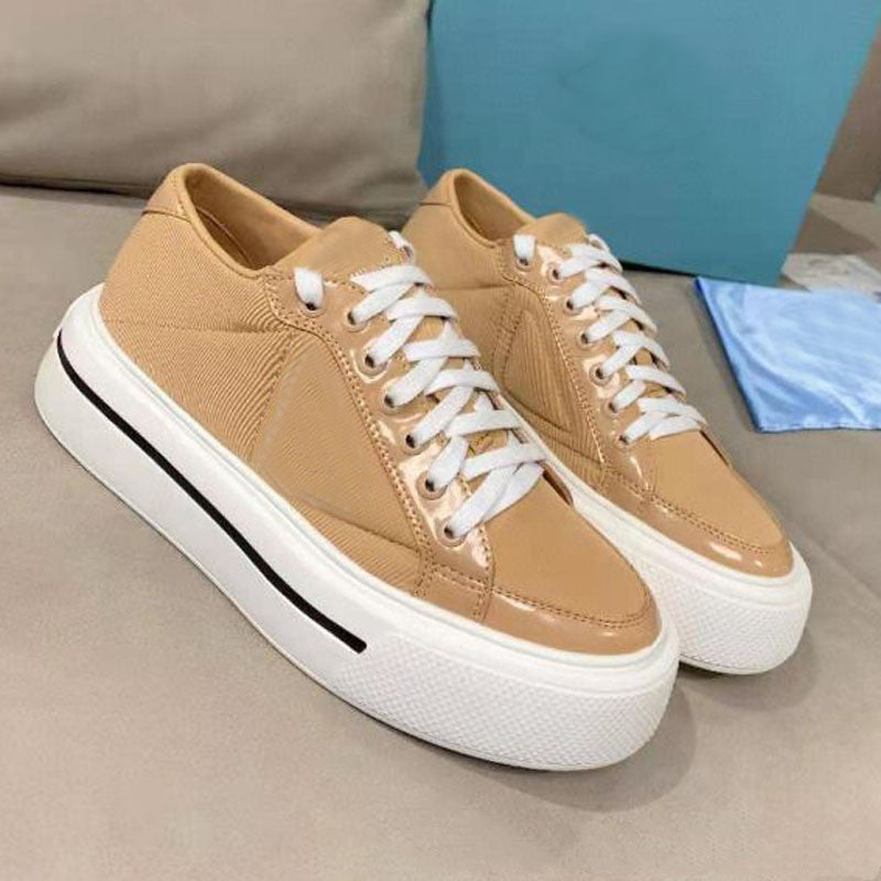 Platform White Shoes Trifle Casual