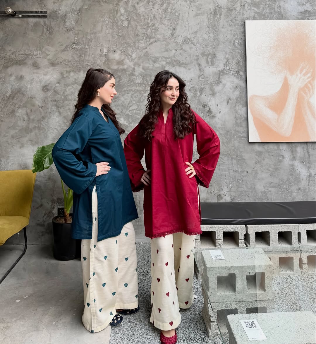 TATVANI Embroidered Co-Ord Set