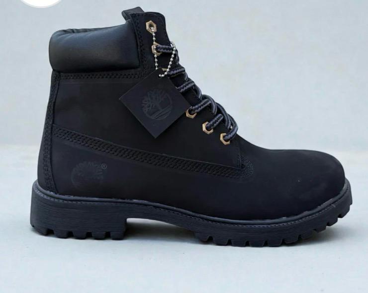 Premium Black Outdoor Boots