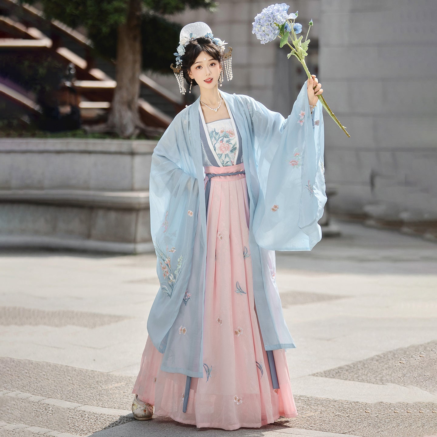 Ming-made Song-made Han Costume Full Set Of Ancient Costume