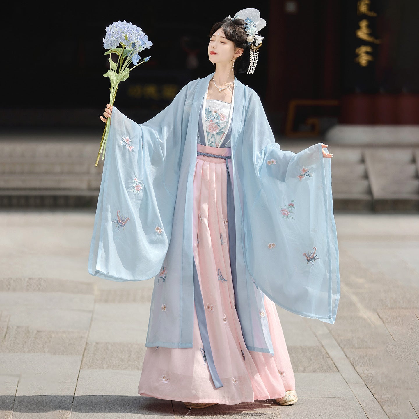 Ming-made Song-made Han Costume Full Set Of Ancient Costume