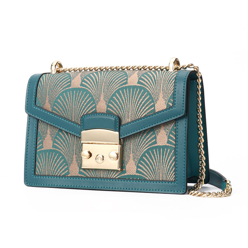 Women's Fashion Artistic Embroidery Leather Message Bag