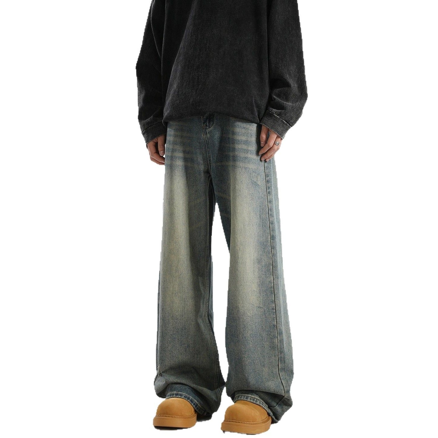 Retro Loose Pants For Men Spring And Autumn