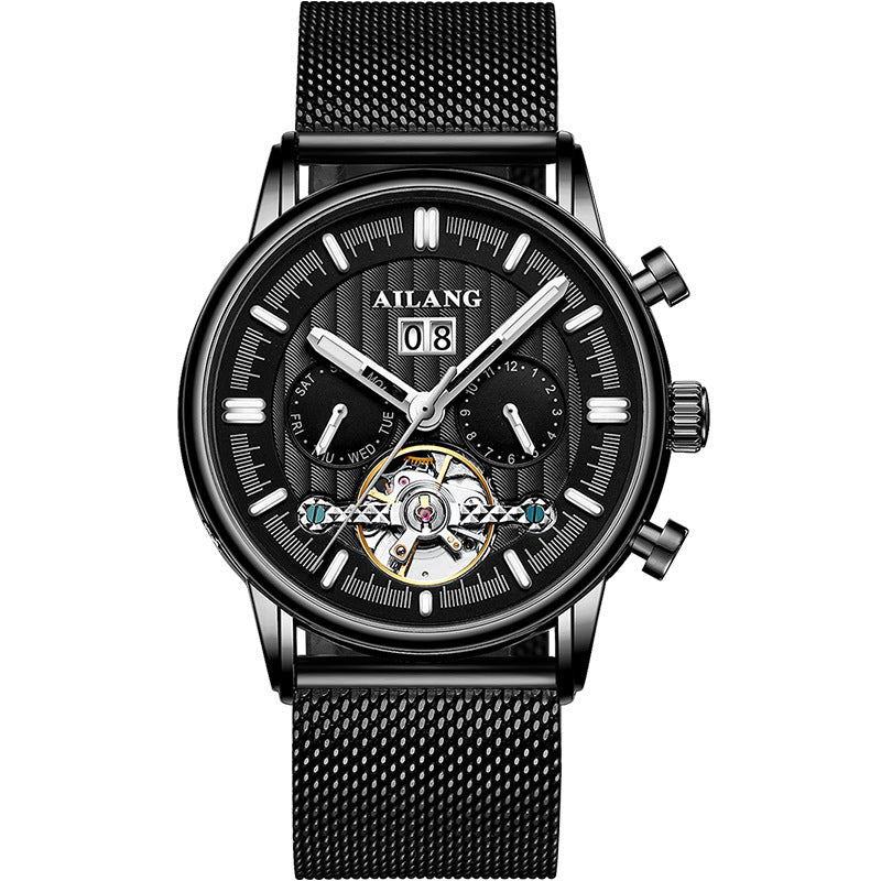 Tourbillon Multi-function Automatic Mechanical Watch