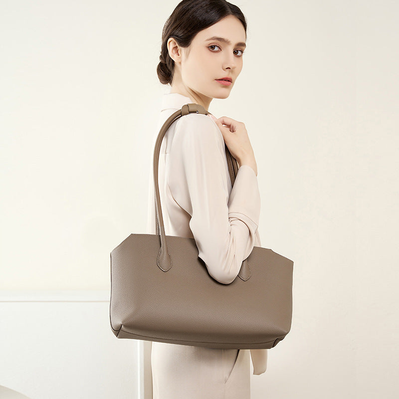One-shoulder Commuter New High-grade Leather Women's Bag