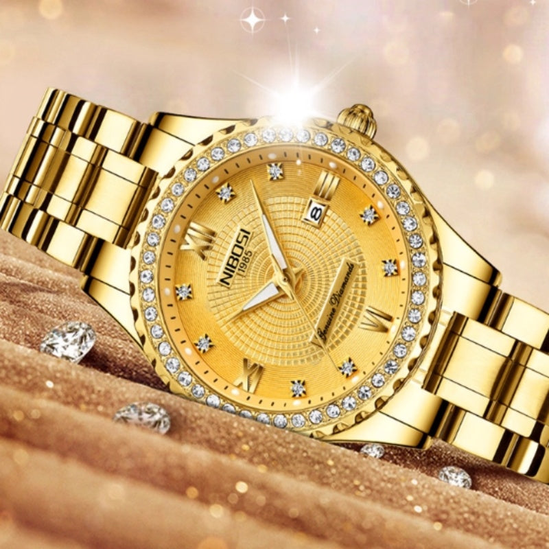Women's Ultra-thin Automatic Mechanical Waterproof Quartz Watch