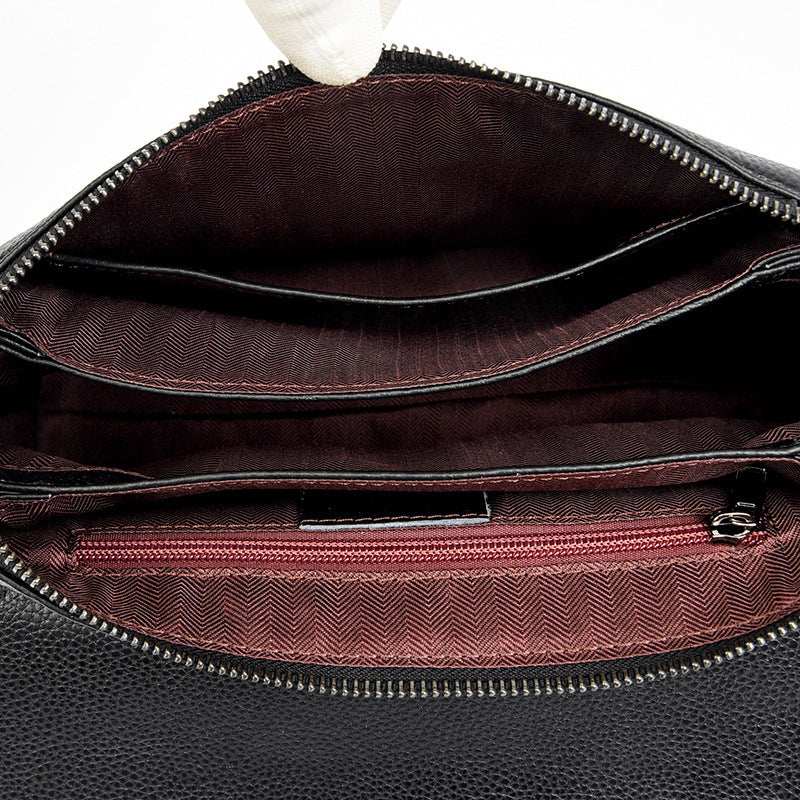 Leather Shoulder Bag Women's Cowhide All-matching