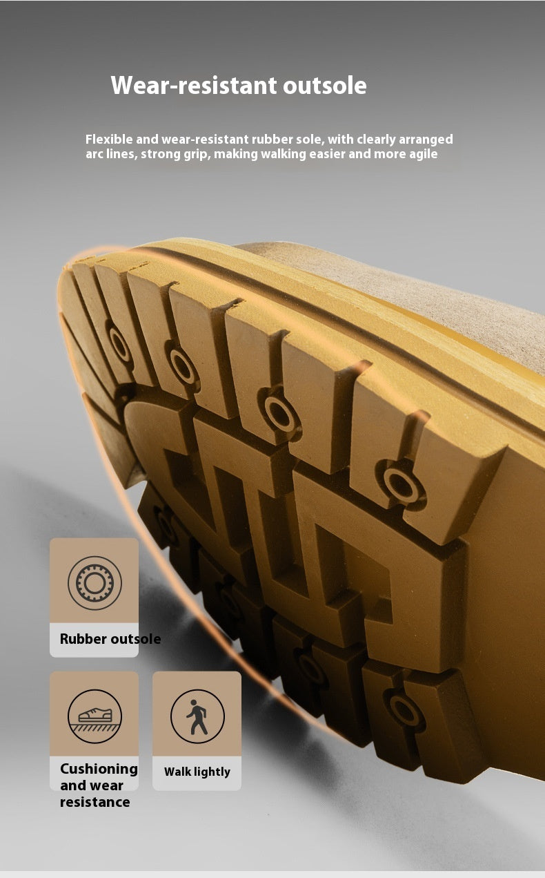 Men's Casual Leather Martin Boots