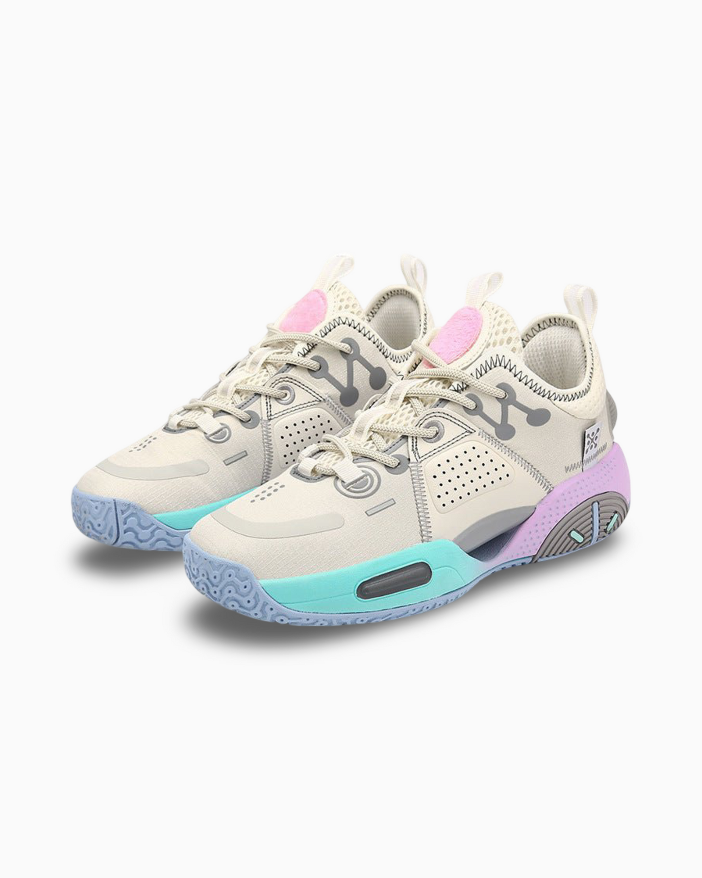 Cotton Candy Basketball Shoes Men's Sneakers