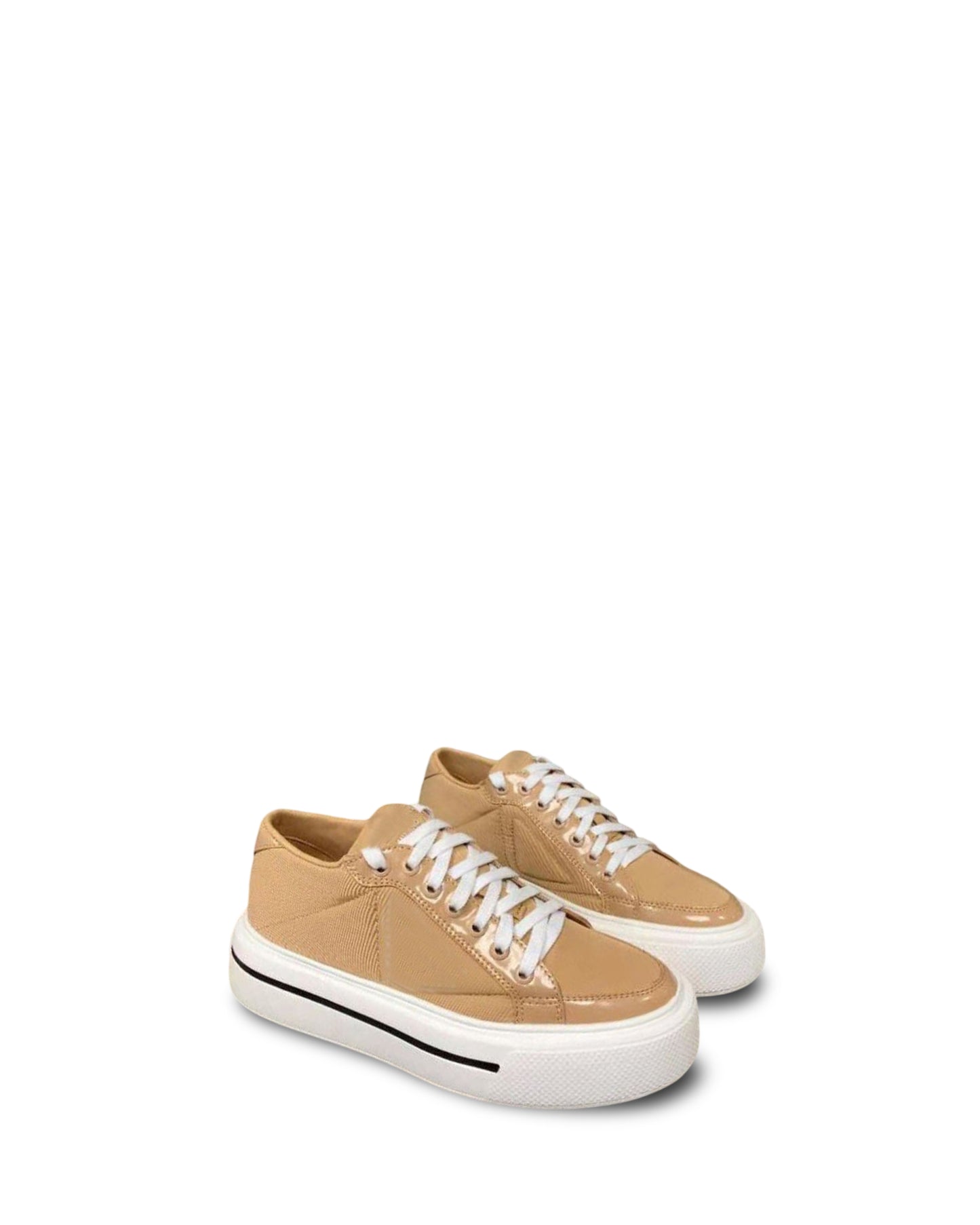 Platform White Shoes Trifle Casual
