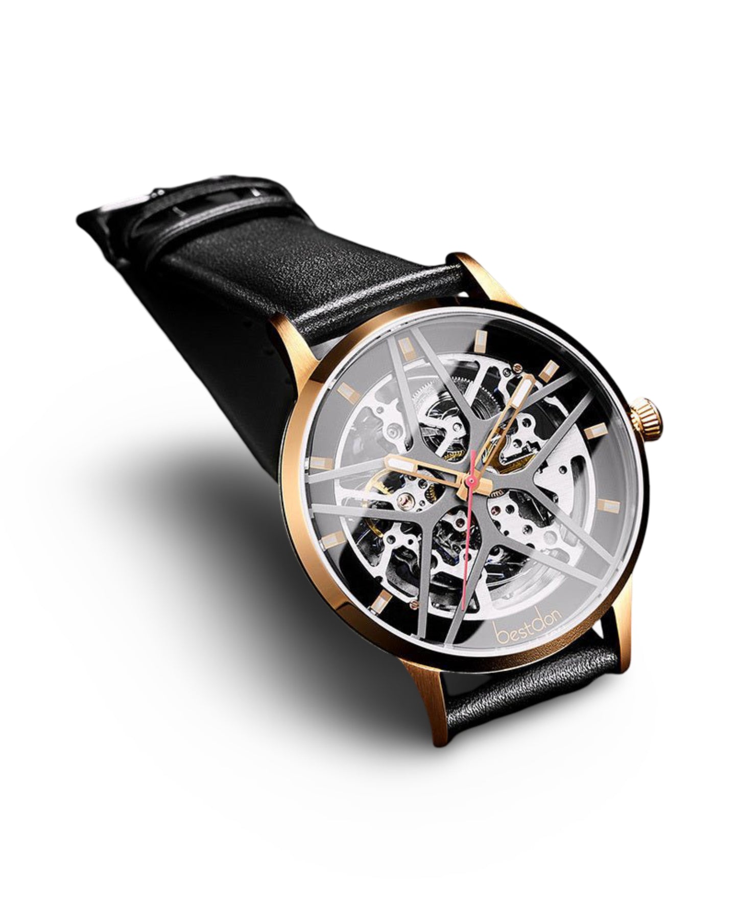 Automatic hollow waterproof male mechanical watch