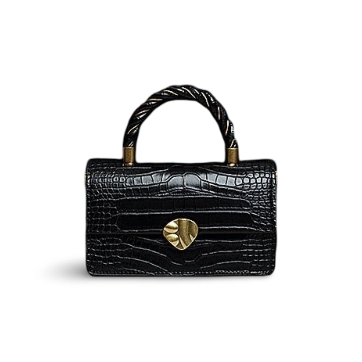 High Quality Hardware Grain Leather Genuine Vintage Handbag