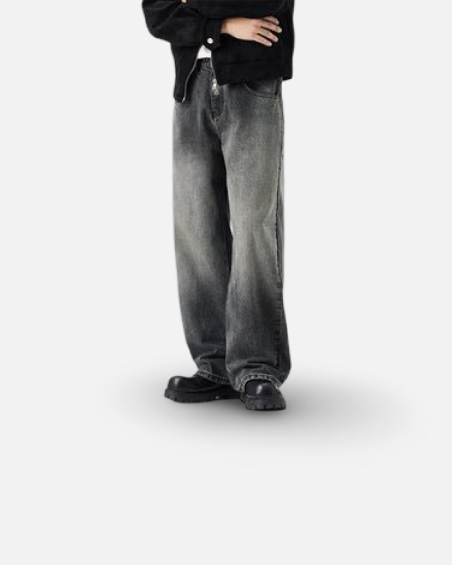 American Wide Leg Jeans For Men