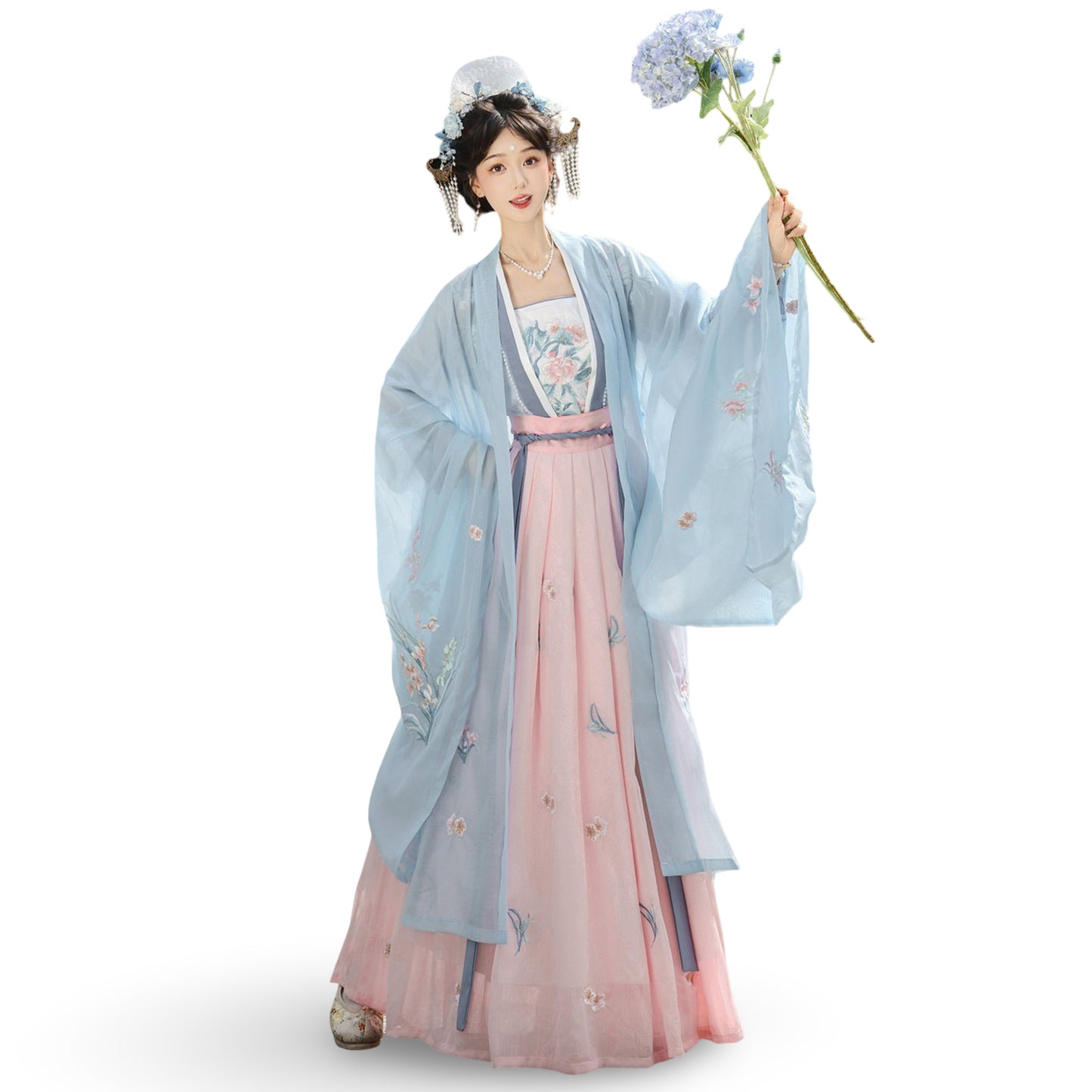 Ming-made Song-made Han Costume Full Set Of Ancient Costume