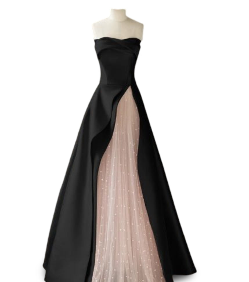 Light Luxury Annual Meeting Engagement Dress Bra