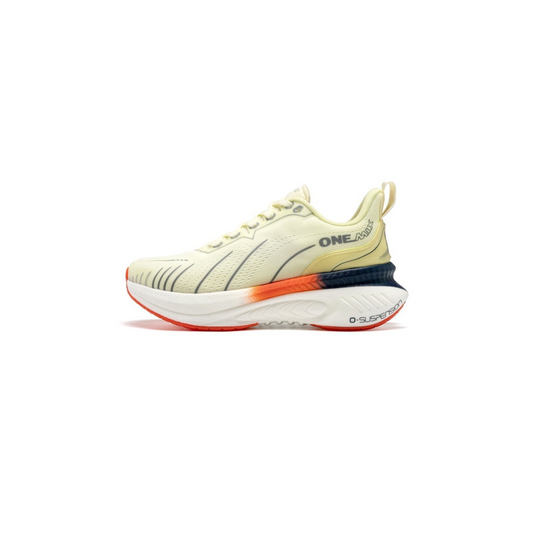 High-Cushion Performance Runner with Rockered Sole and Impact Control Midsole
