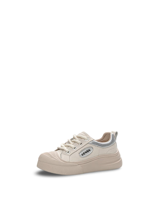 Women's First Layer Cowhide New Single Layer Shoes White Shoes